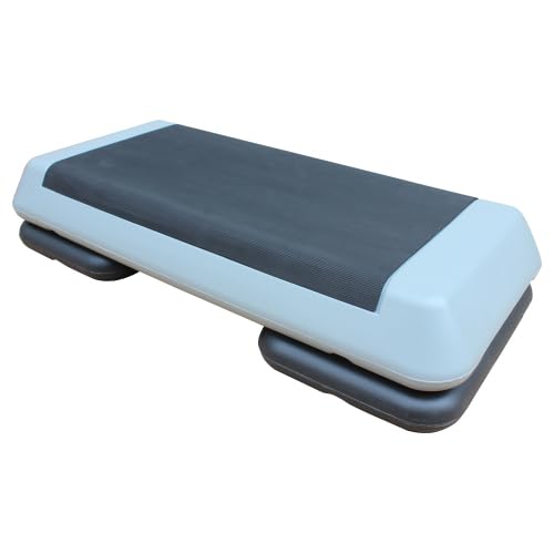 Adjustable Exercise Step Platform with 4 Stackable Risers W7035