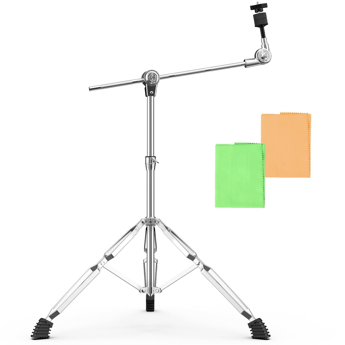 Adjustable Boom Cymbal Stand with Double Braced Legs M23393