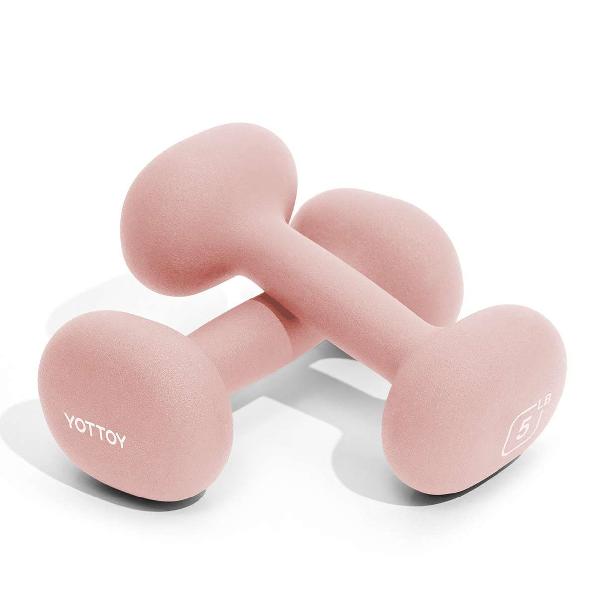 2-15 Pound Non-Slip Dumbbell Set of 2 V5996