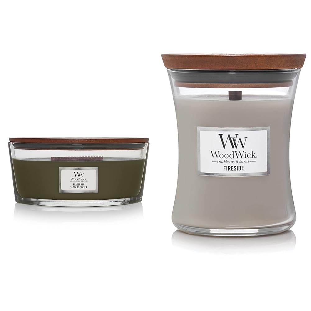 16oz Scented Candle with Wood Wick U701