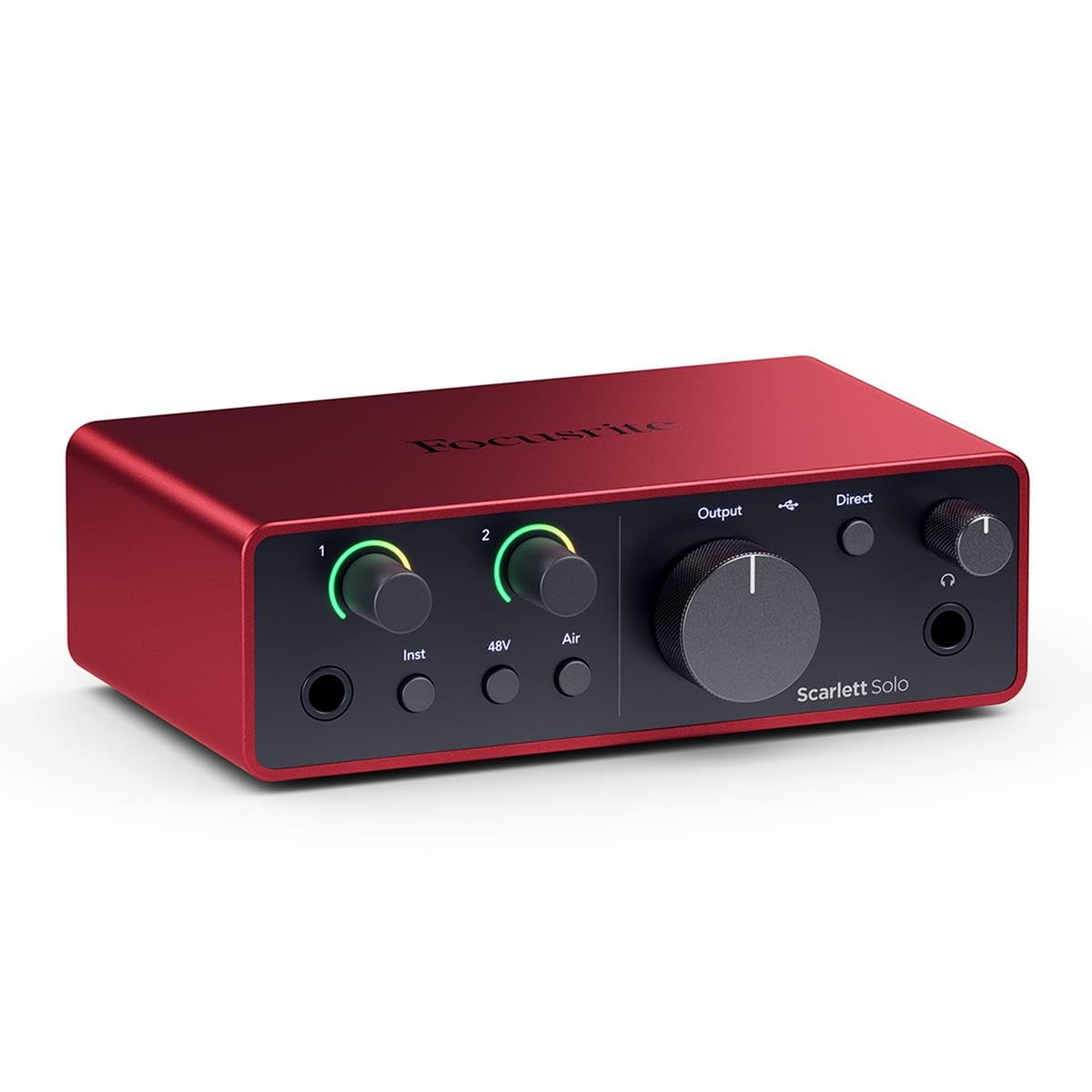 USB Audio Interface with Headphones, Pop Filter, XLR Cable R136605