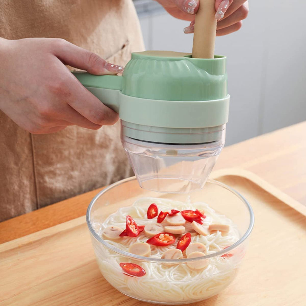 4 in 1 Portable Electric Vegetable Cutter Set J924