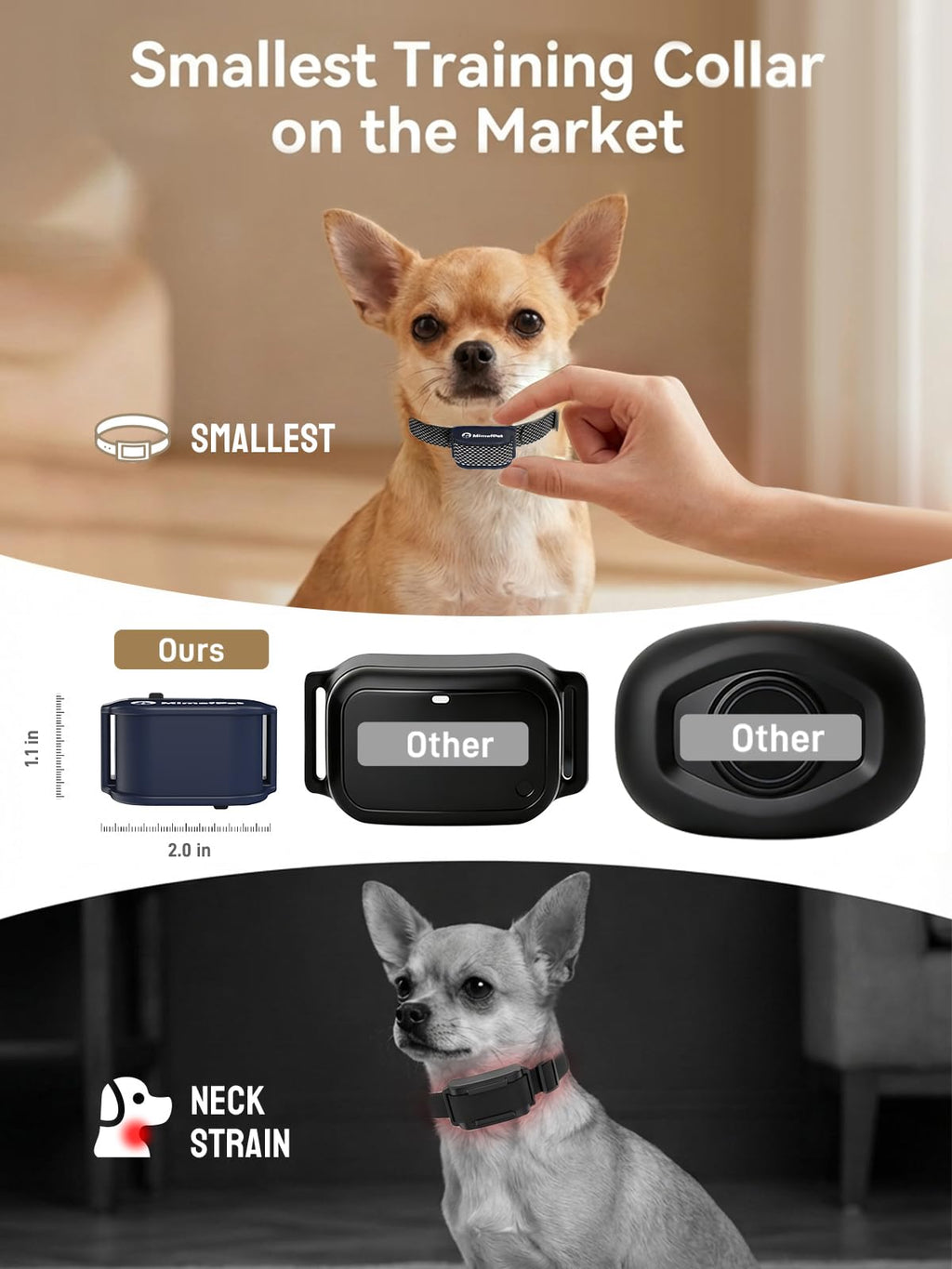 Wireless Dog Fence System, 3500ft Adjustable Waterproof Rechargeable Training Collar K602