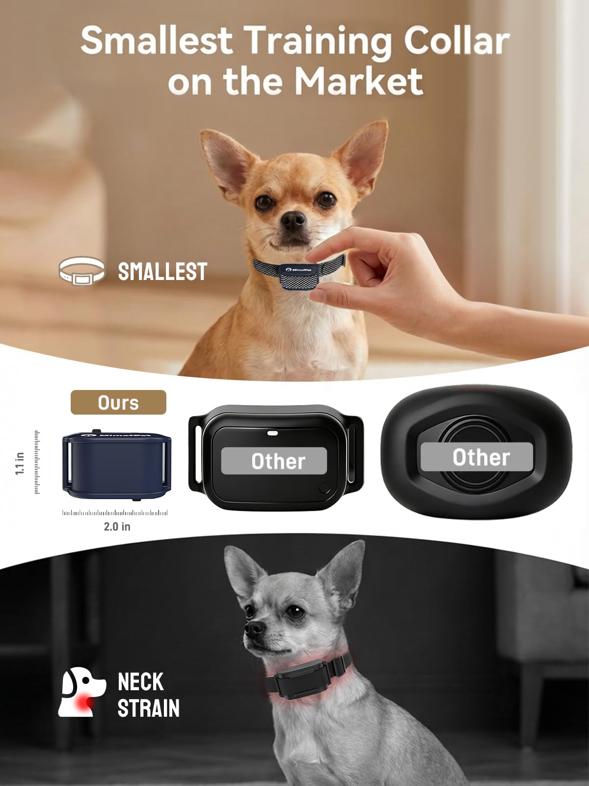 Wireless Dog Fence System, 3500ft Adjustable Waterproof Rechargeable Training Collar K602