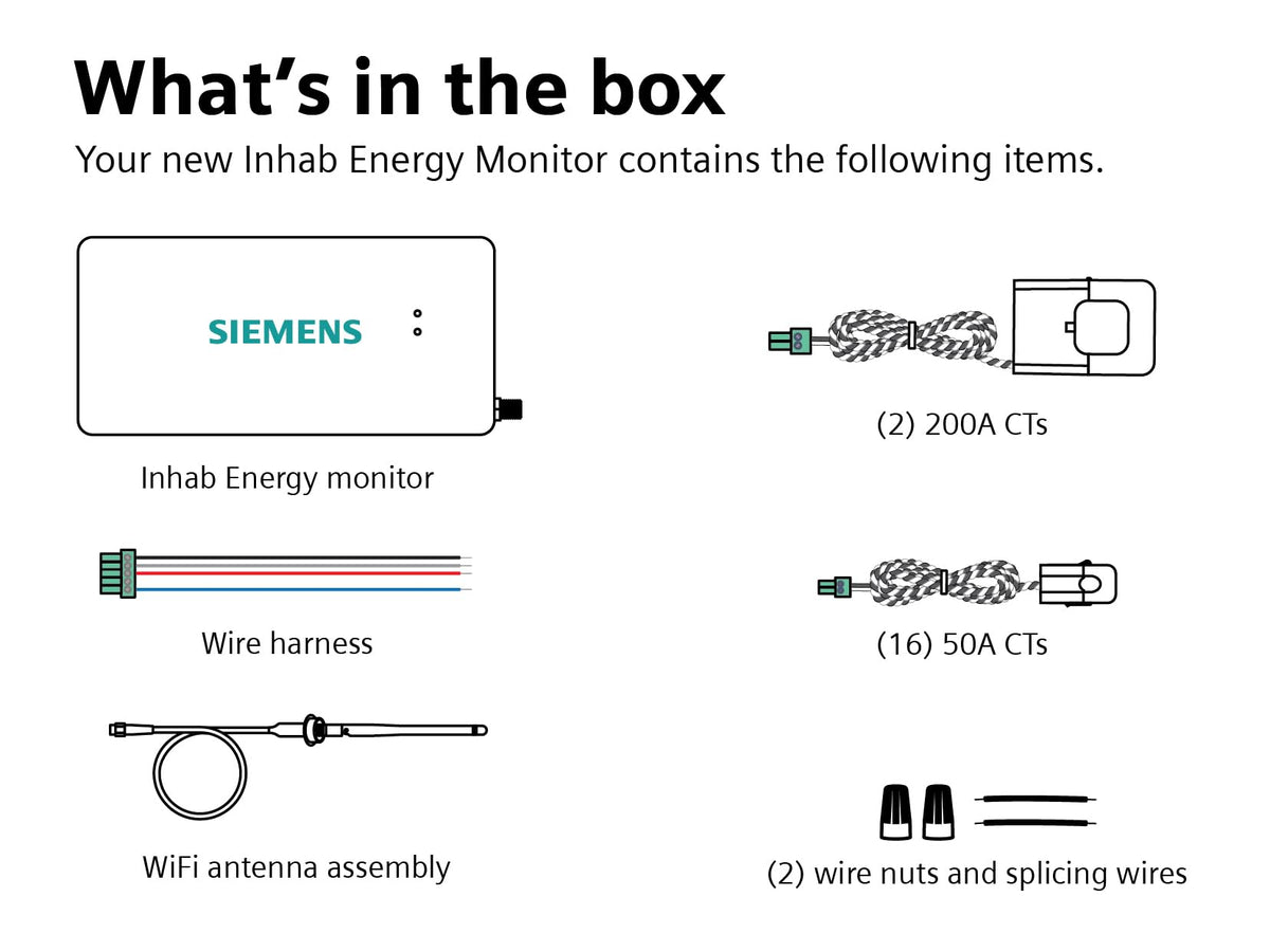 Smart Home Energy Monitor with Circuit Level Sensors V980032