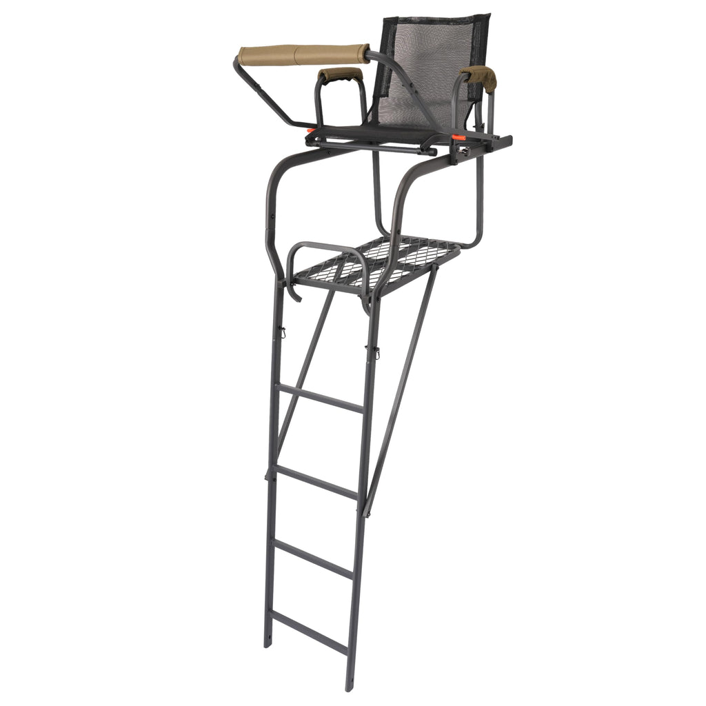 Ladder Tree Stand with Mesh Seat F442