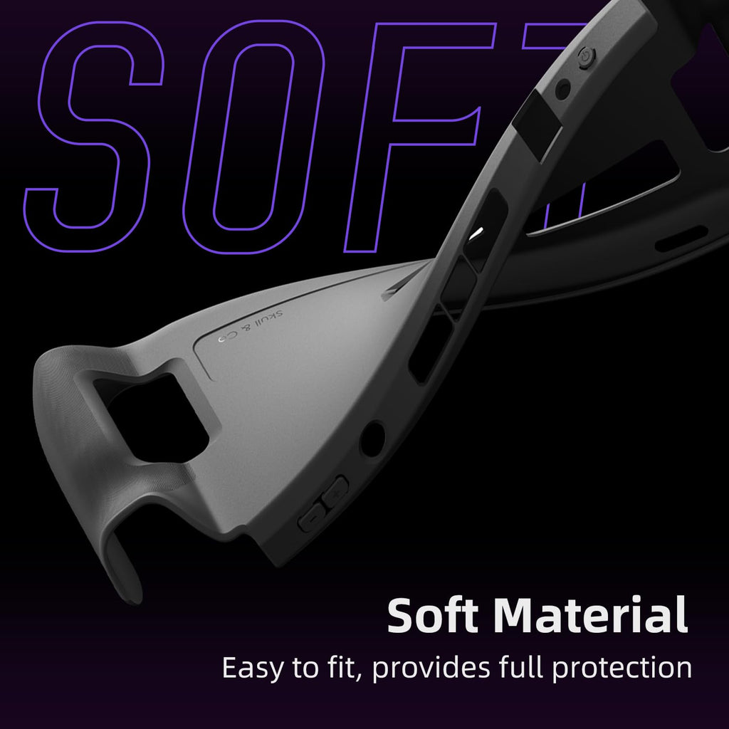 Soft Protective Case with Textured Grips and Stand Black E176