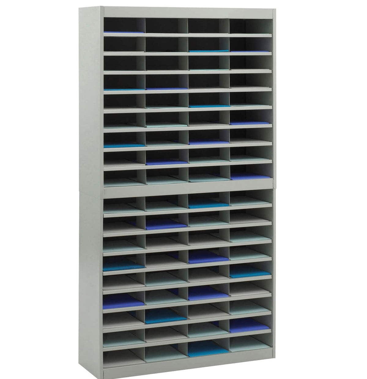 72 Compartment Steel Paper Organizer P854254