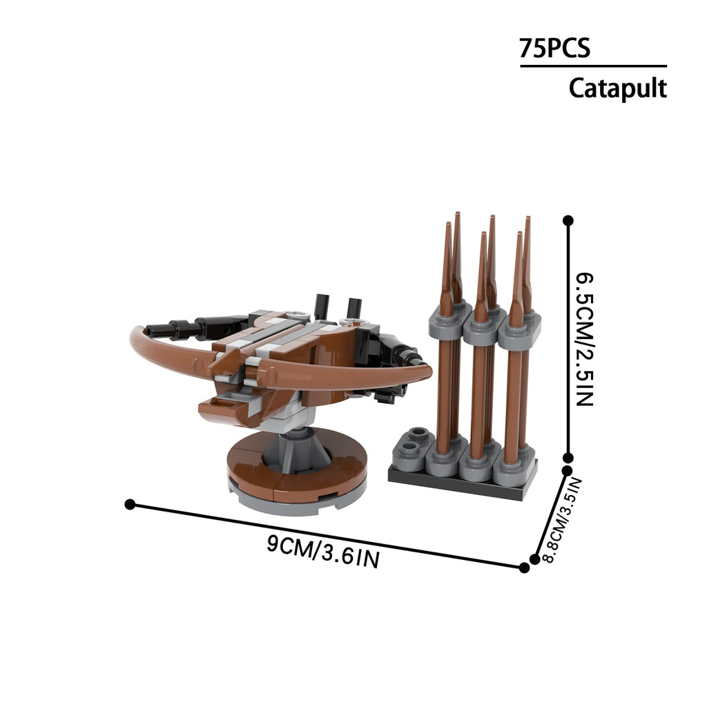 564 Pcs Medieval Weapons Building Block Set C273601