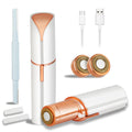 Electric Painless Facial Hair Removal Device with 2 Replacement Heads I19523
