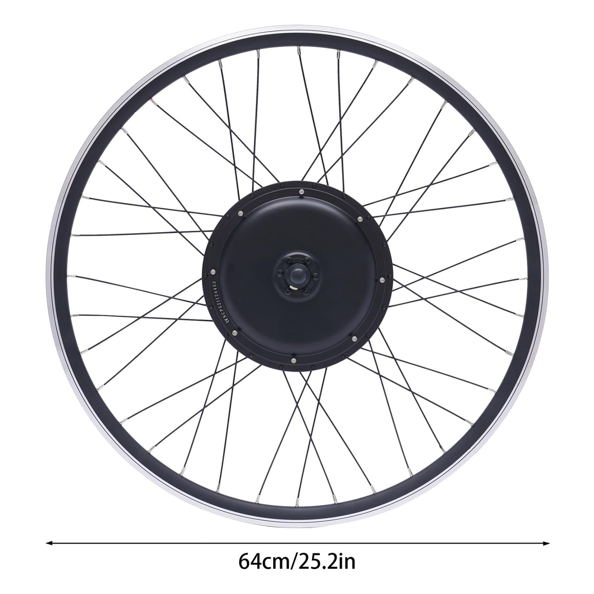 48V 1000W Brushless Front Wheel Electric Bike Conversion Kit Q433160