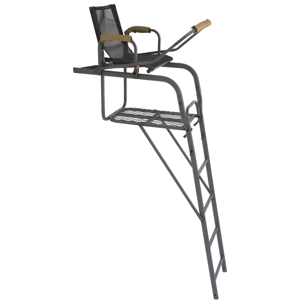 Ladder Tree Stand with Mesh Seat F442