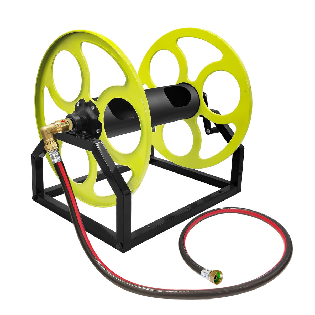 400FT Wall/Floor Mount Garden Hose Reel with Crank W1045