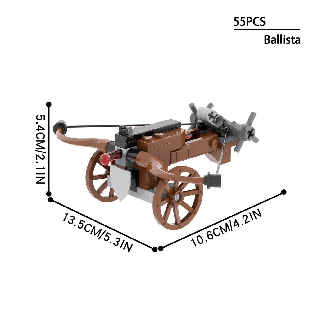 564 Pcs Medieval Weapons Building Block Set C273601