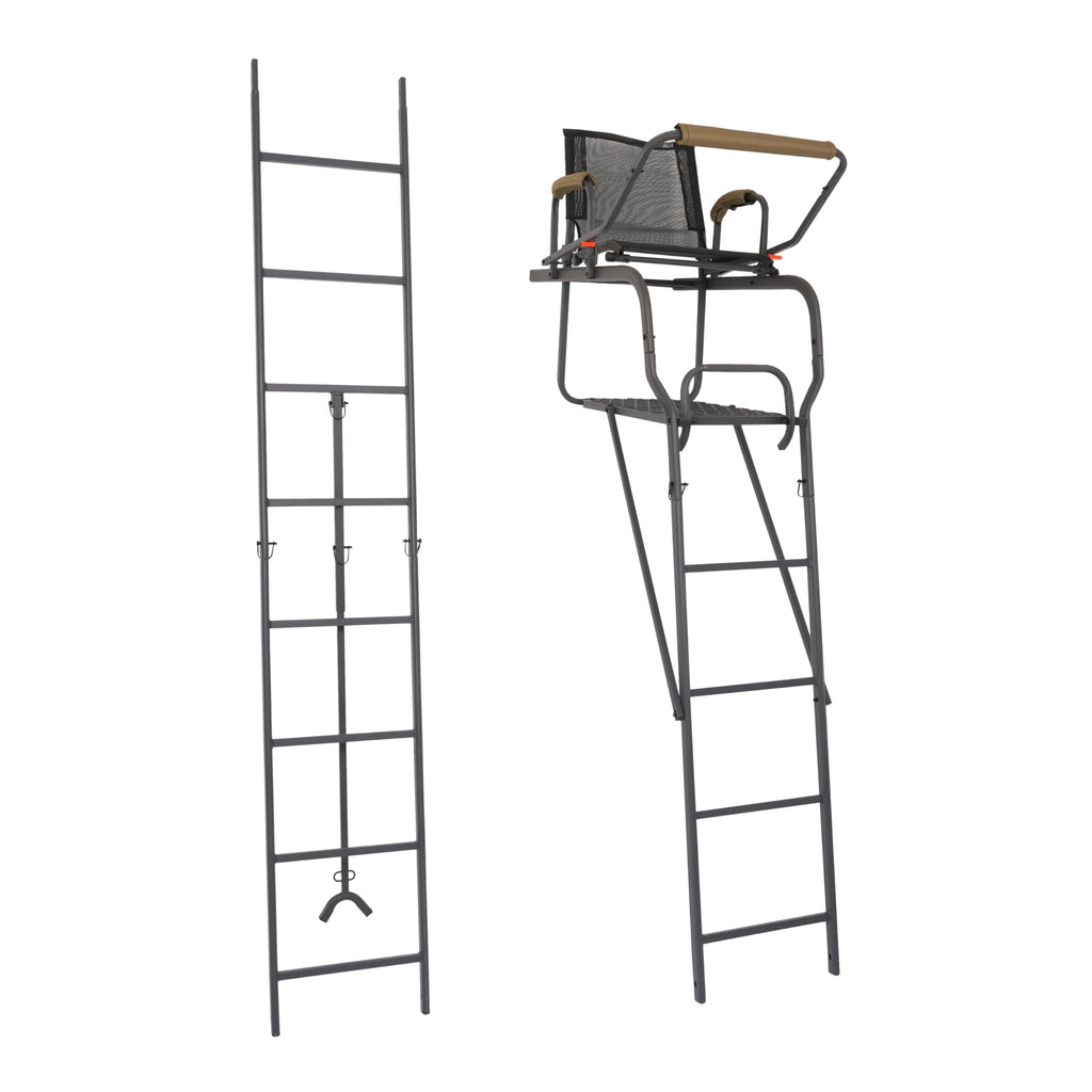 Ladder Tree Stand with Mesh Seat F442