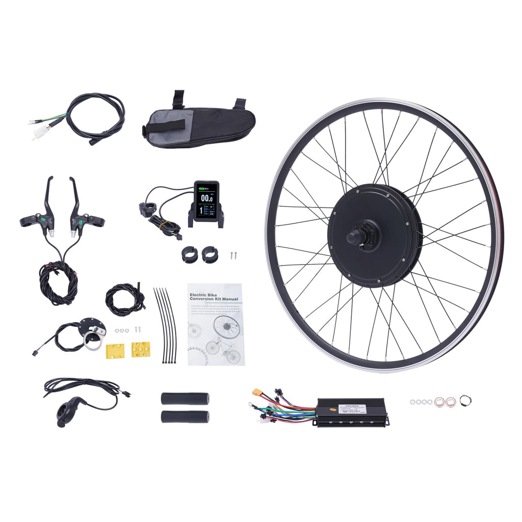 48V 1000W Brushless Front Wheel Electric Bike Conversion Kit Q433160