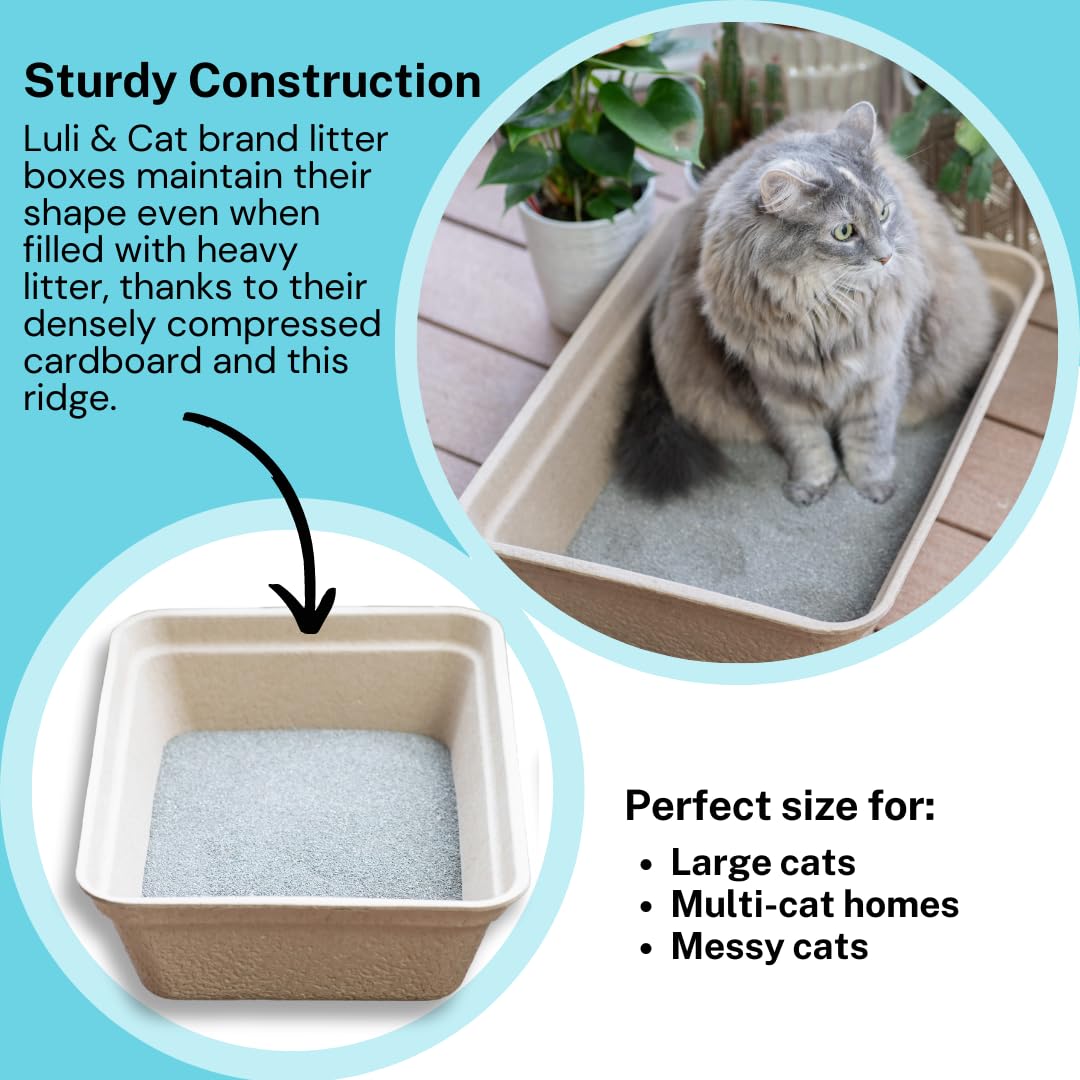 Disposable Litter Boxes 4-Pack G1711