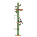 Cactus Floor-to-Ceiling 5-Tier Cat Tree with Hammock S565289