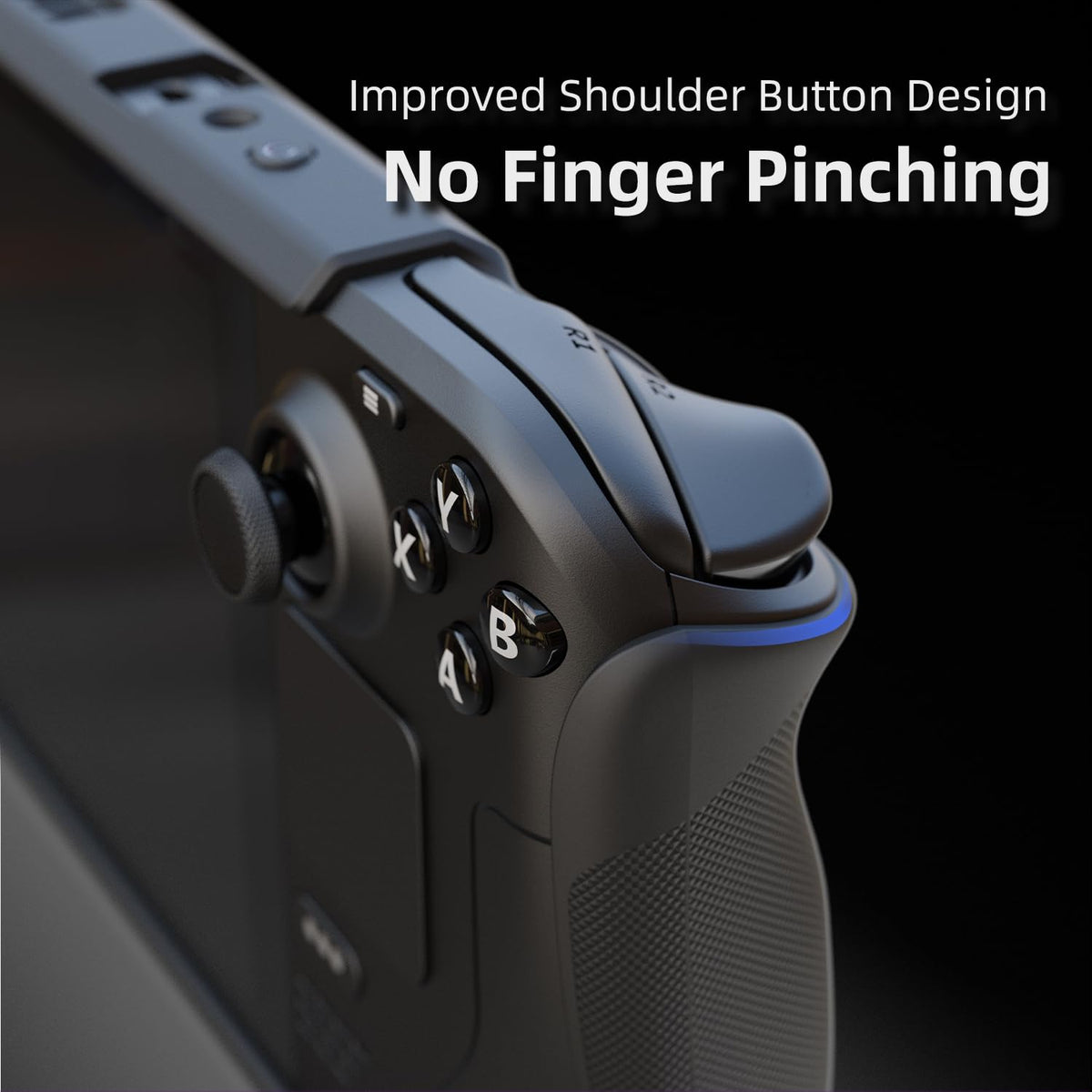 Soft Protective Case with Textured Grips and Stand Black E176