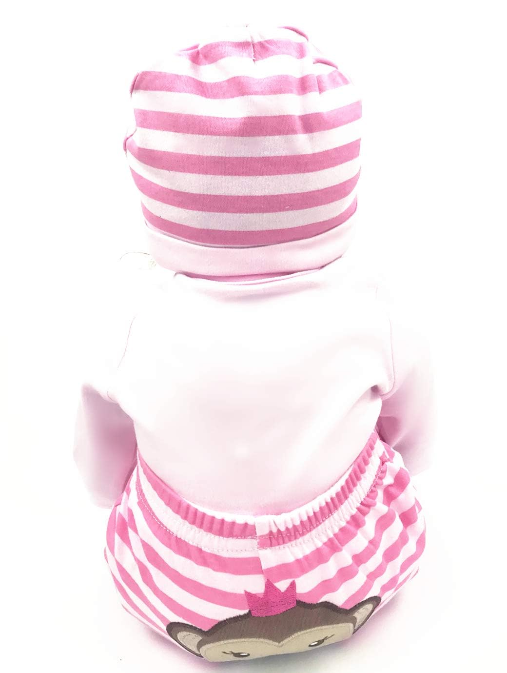 Reborn Baby Girl Doll Clothes 20-22 Inches 4 Pieces Accessories Set R74904
