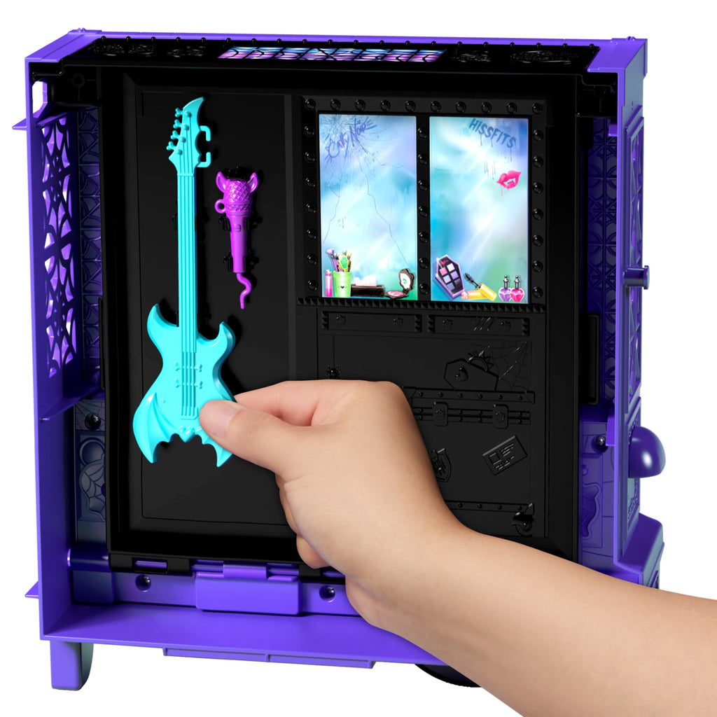 Doll & Playset with Pullout Stage Transformation & 13+ Themed Accessories Z60827