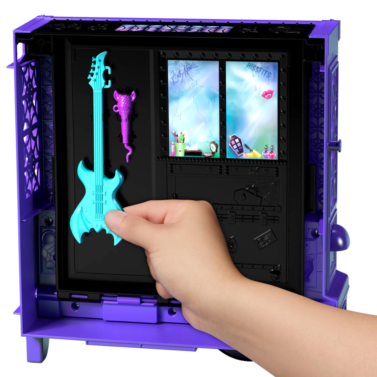 Doll & Playset with Pullout Stage Transformation & 13+ Themed Accessories Z60827