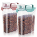 5Lbs/6Qt Airtight Pet Storage Container 2pack M62716