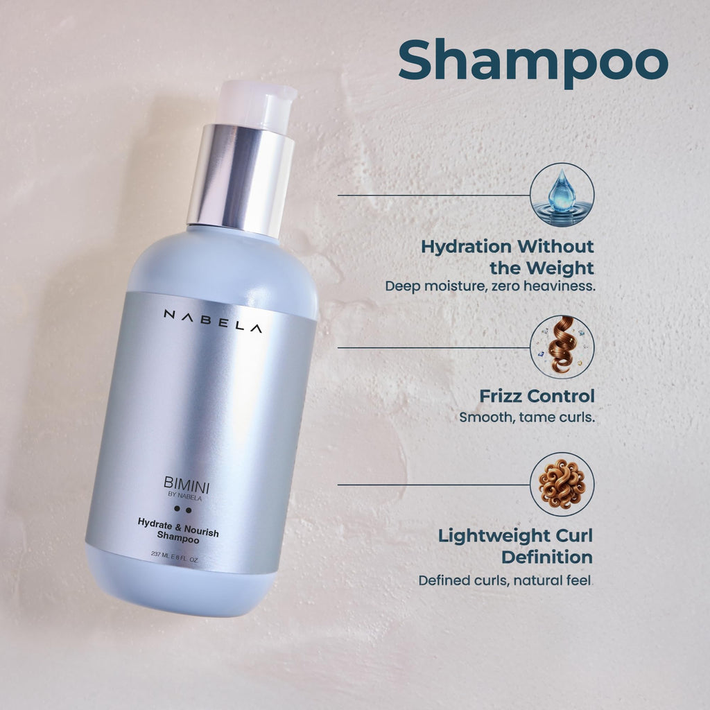 Shampoo and Conditioner Set with Hyaluronic Acid, Argan Oil & Shea Butter V639215