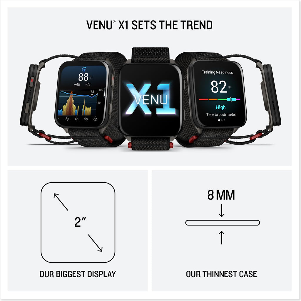 Black 51mm Smartwatch C8701