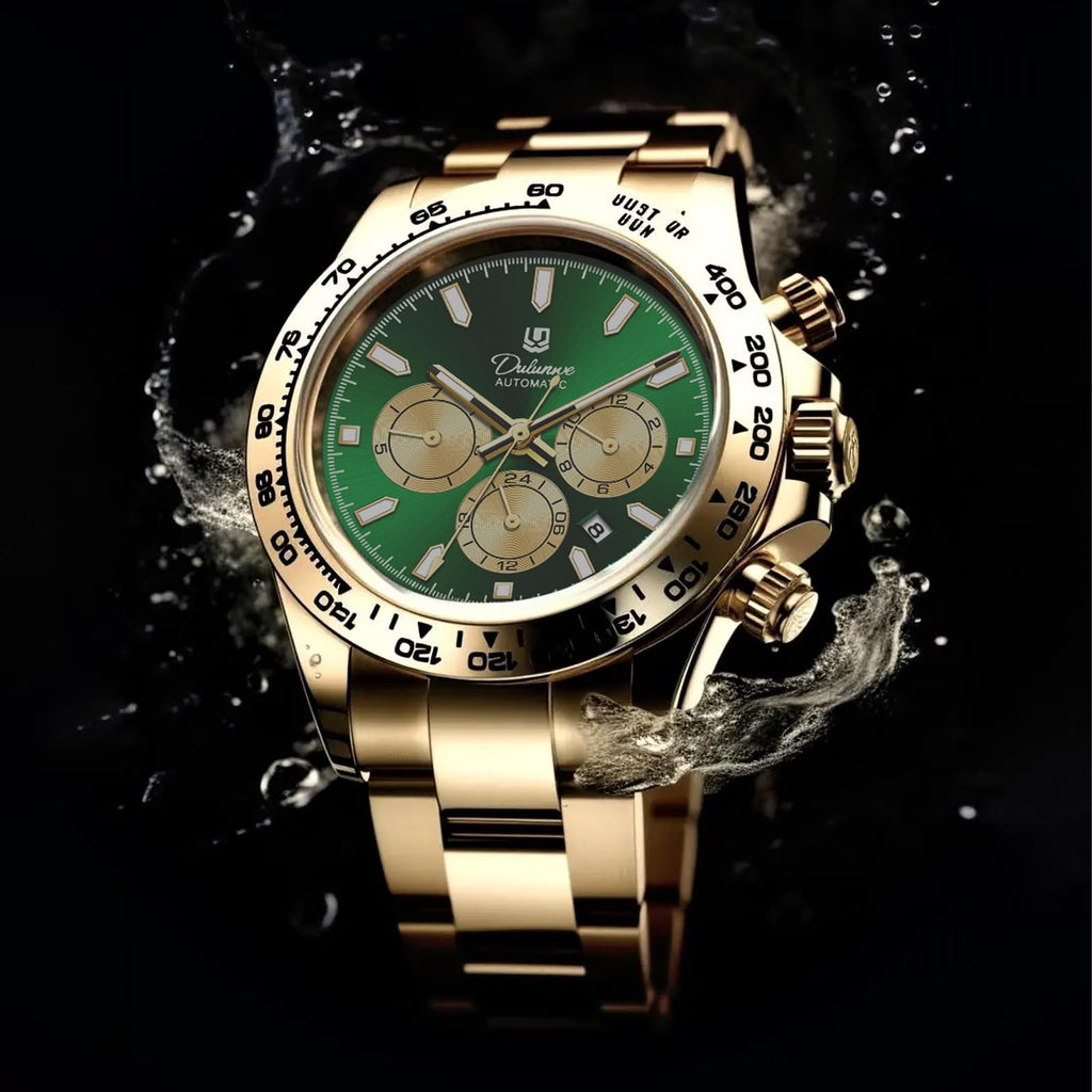 Men's Automatic Stainless Steel Mechanical Watch W209