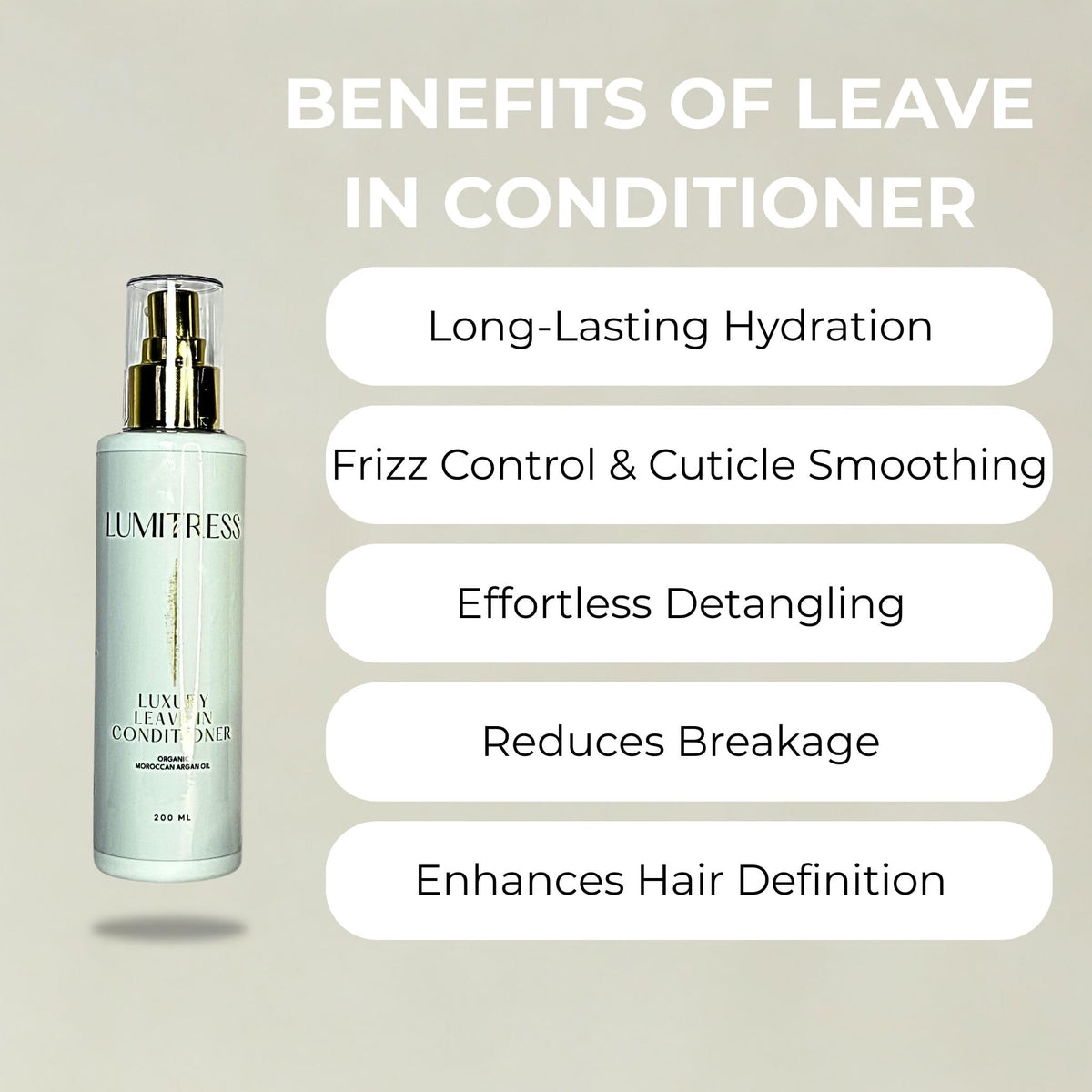 Leave In Conditioner Hydrating Hair Treatment T78287