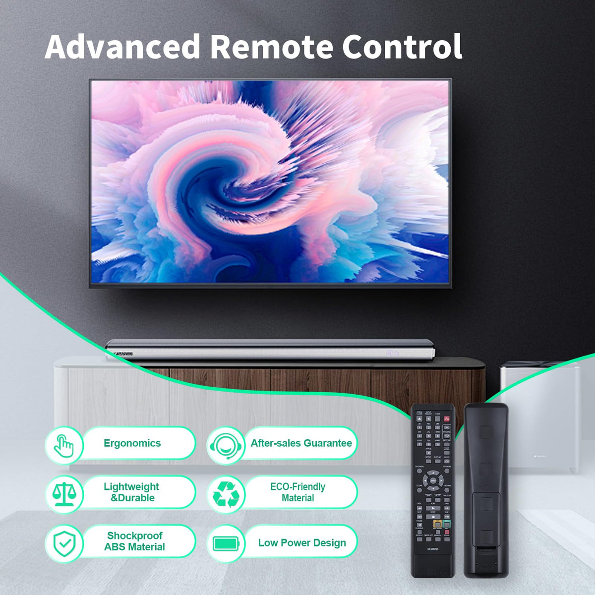 Replacement Remote for Toshiba Combo O14534