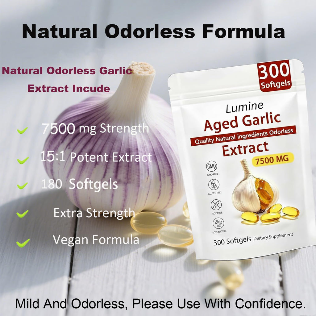 Aged Garlic Extract 300 Softgels V82662