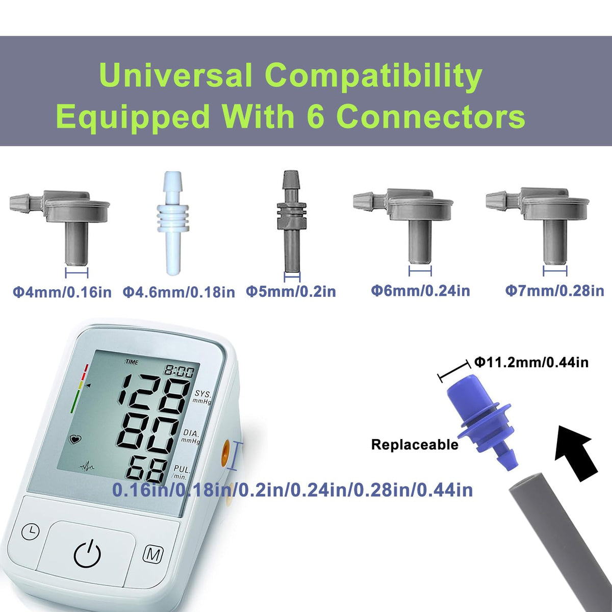Extra Large Blood Pressure Cuff 22-52CM Adjustable R975