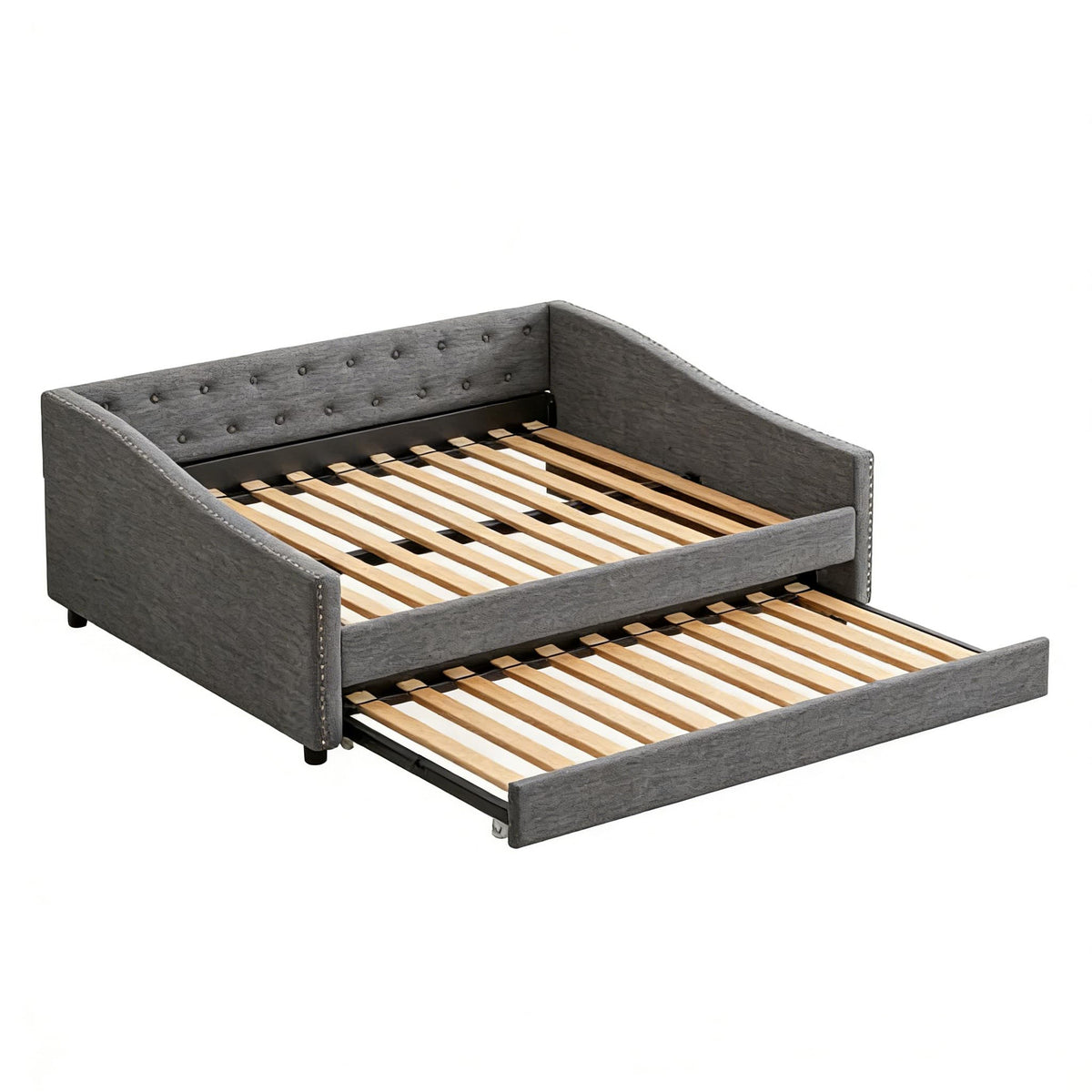 Full Size Upholstered Daybed with Trundle Z398