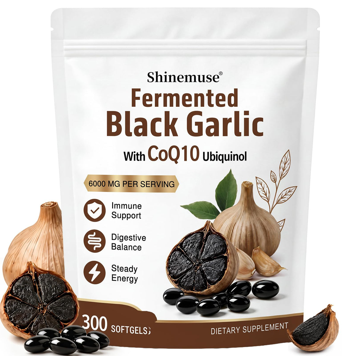 Black Garlic Extract 300 Softgels M426