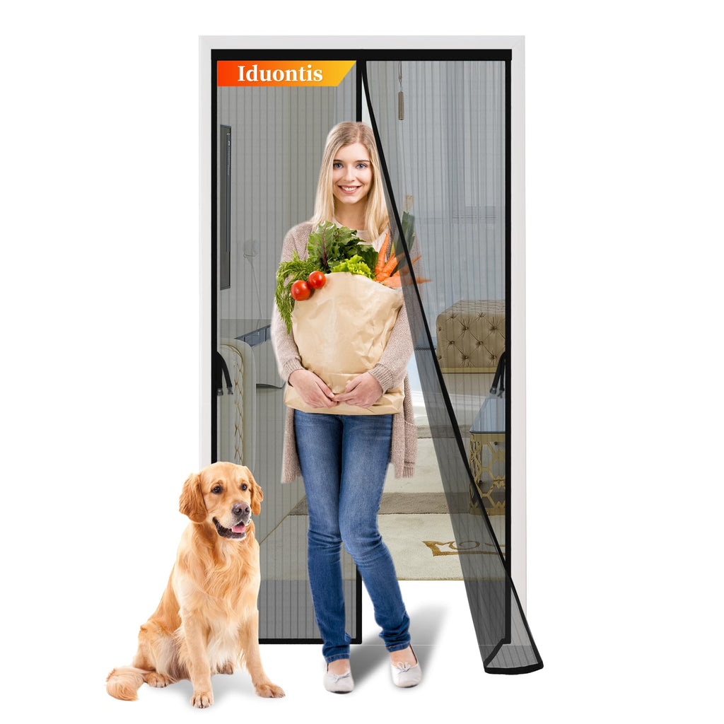 Magnetic Screen Door 36 x 82 in Mesh Curtain W9032