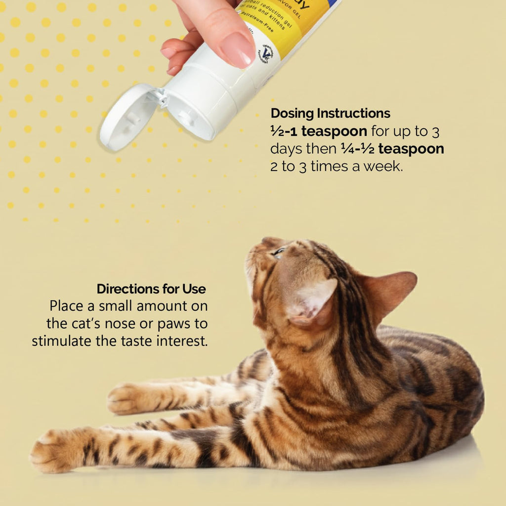 5 oz Petroleum Free Cat Hairball Gel L85480