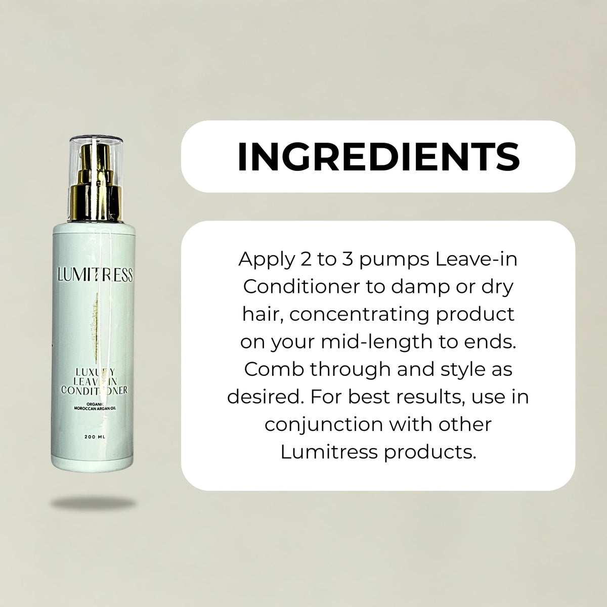 Leave In Conditioner Hydrating Hair Treatment T78287