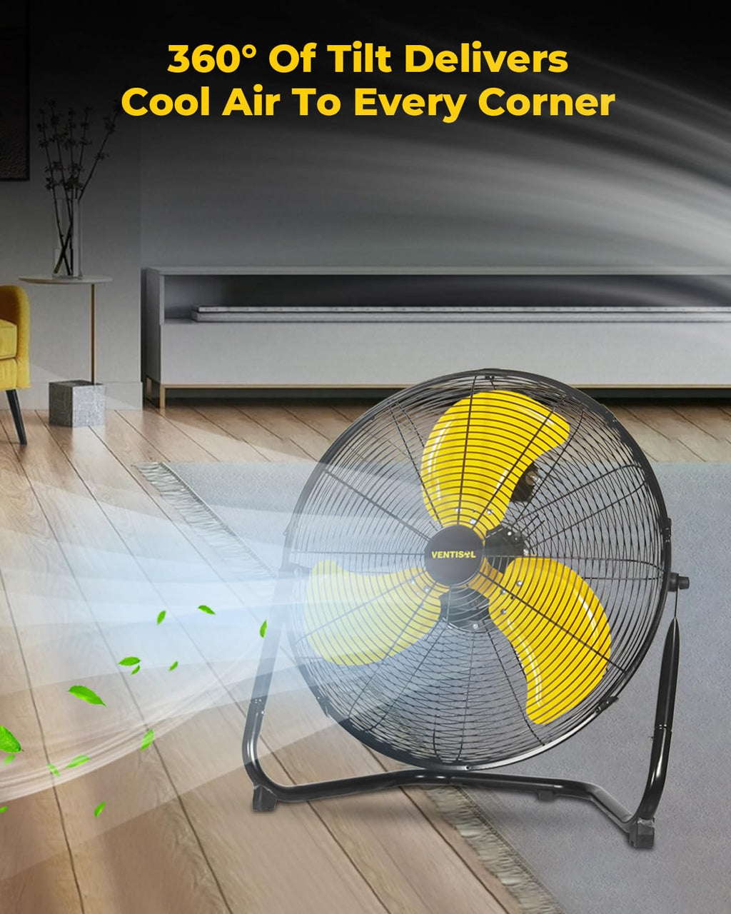 20 Inch 3 Speed Portable Floor Fan M295036