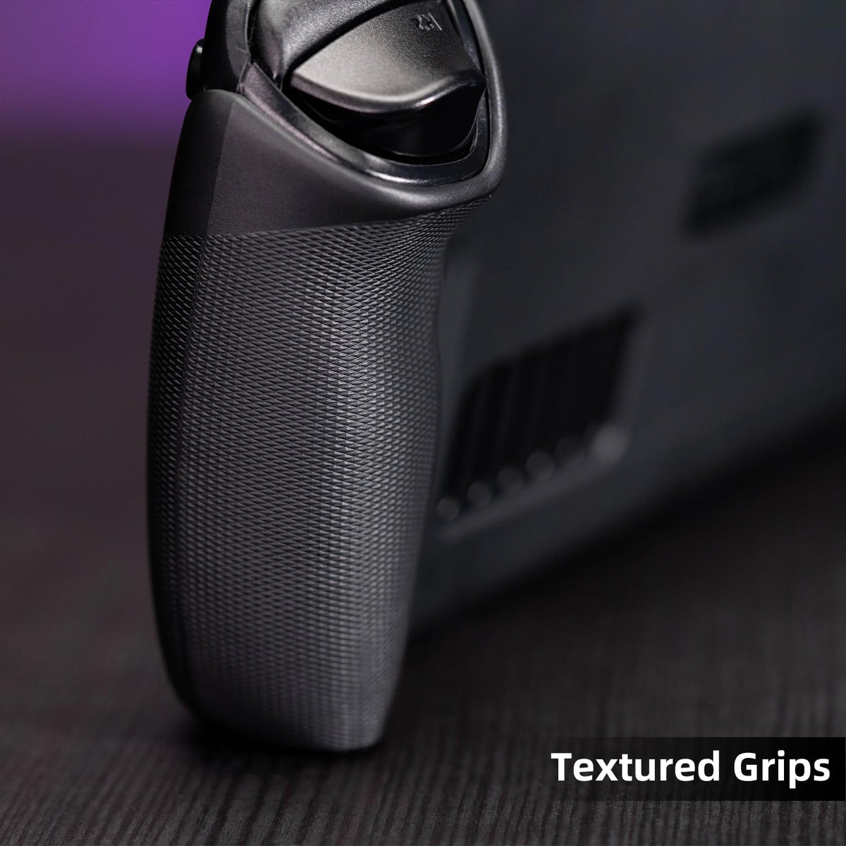 Soft Protective Case with Textured Grips and Stand Black E176