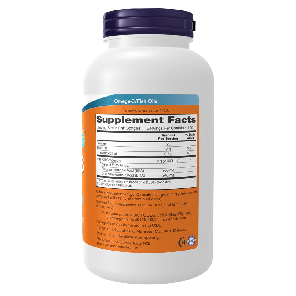 Omega-3 200 Fish Gelatin Softgels I570