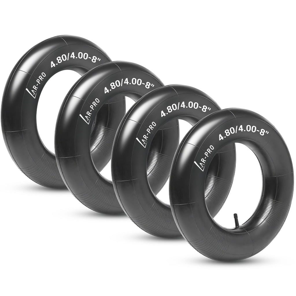 4.80/4.00-8" Inner Tube with TR-13 Straight Valve Stem (4-Pack) D458