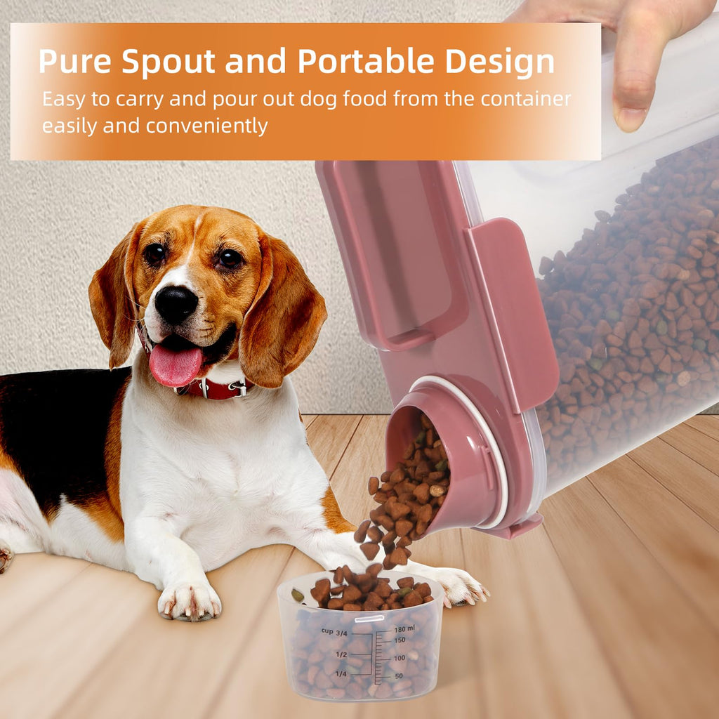 5Lbs/6Qt Airtight Pet Storage Container 2pack M62716