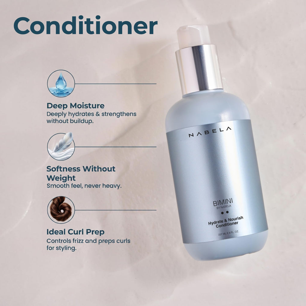 Shampoo and Conditioner Set with Hyaluronic Acid, Argan Oil & Shea Butter V639215