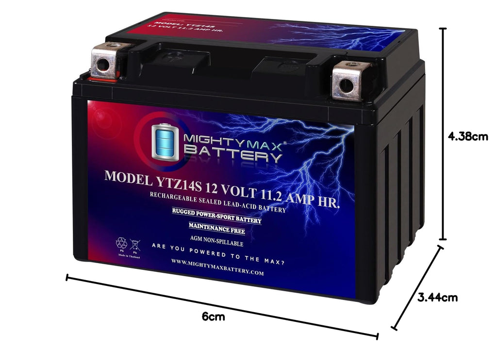 12v 11.2Ah 230CCA Battery P12676