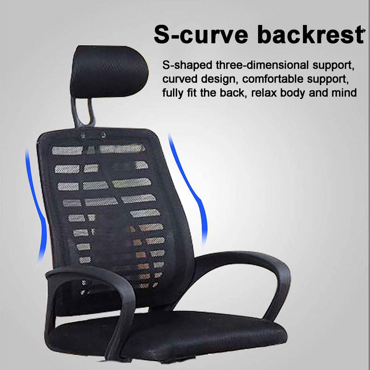 Ergonomic Mesh High Back Swivel Office Chair Z65350
