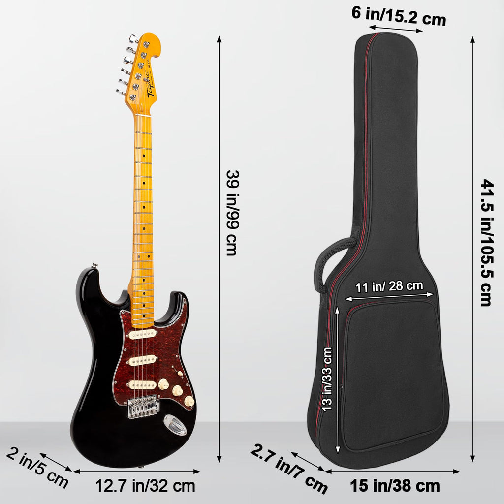 Black Padded Electric Guitar Bag I127941