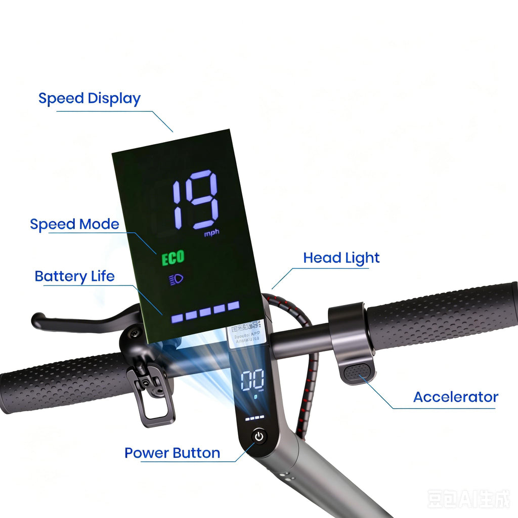 Electric Scooter with 350W/500W Motor, 8.5" Solid Tires, Foldable G95098