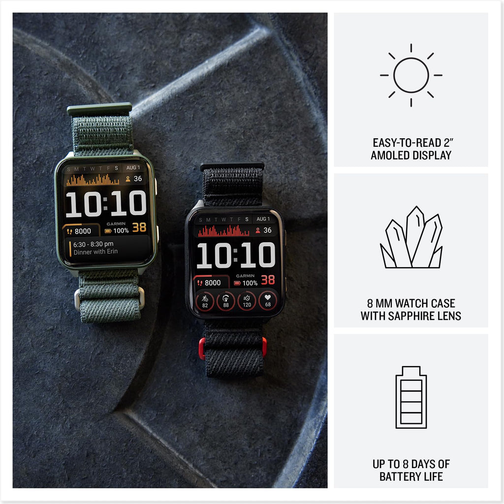 Black 51mm Smartwatch C8701